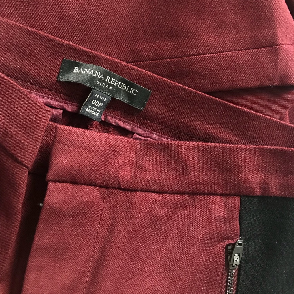 Banana Republic Petite Striped Pants